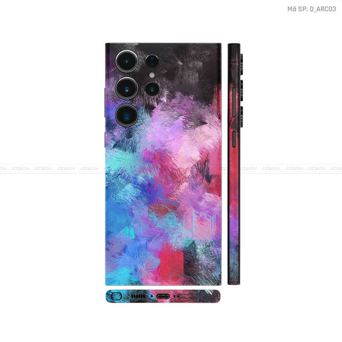 Dán Skin Samsung Galaxy S24 Series Chủ Đề Nghệ Thuật Arcrylic | D_ARC03