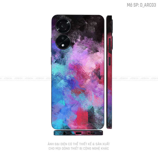 Miếng Dán Skin Điện Thoại OPPO A Series Hình Nghệ Thuật Arcrylic | D_ARC03