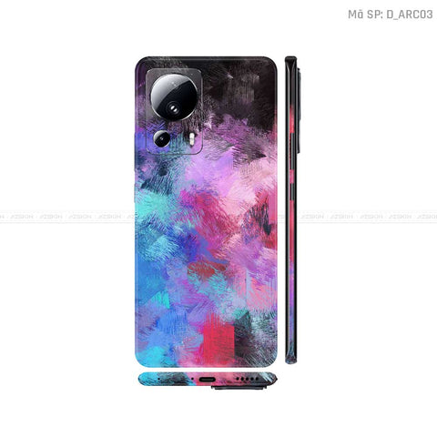 Dán Skin Xiaomi 13 Series Hình Nghệ Thuật Arcrylic | D_ARC03