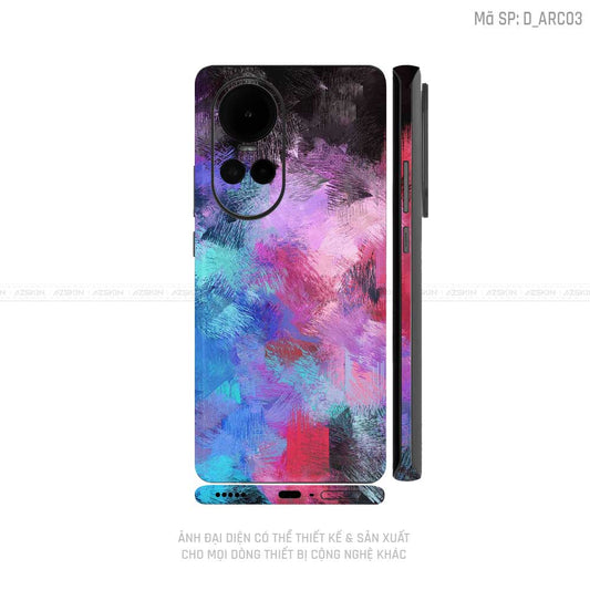 Dán Skin Điện Thoại OPPO Reno Series Hình Nghệ Thuật Arcrylic | D_ARC03