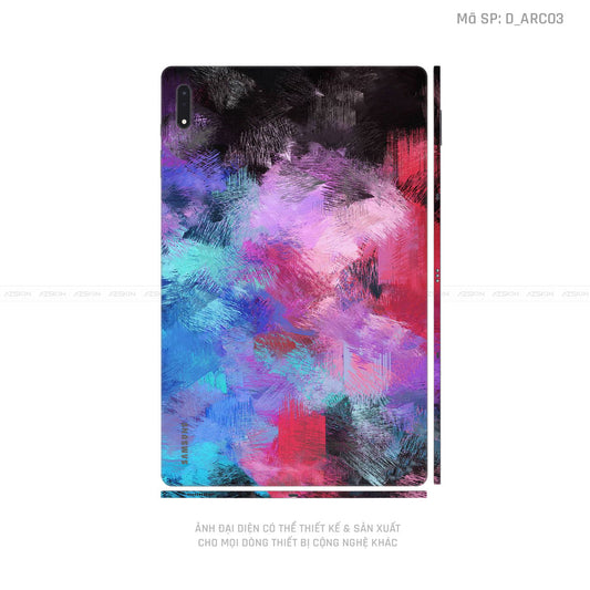 Dán Skin Galaxy Tab S8 Series Hình Nghệ Thuật Arcrylic | D_ARC03