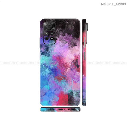 Dán Skin Xiaomi Redmi Note 11 Series Hình Nghệ Thuật Arcrylic | D_ARC03