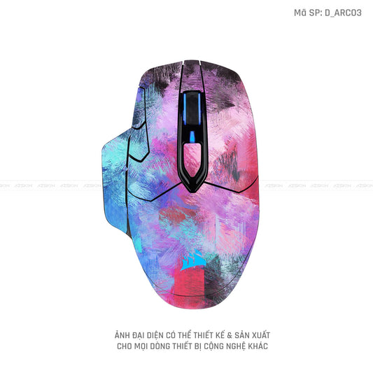 Skin Dán Chuột Corsair Nghệ Thuật Acrylic | D_ARC03