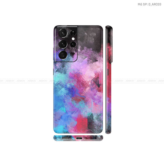 Dán Skin Galaxy S21 Series Nghệ Thuật Arcrylic | D_ARC03