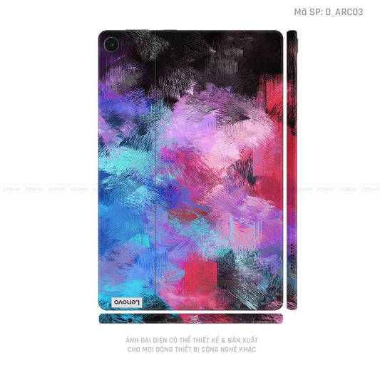 Dán Skin Máy Tính Bảng Lenovo Pad Series Hình Nghệ Thuật Arcrylic | D_ARC03