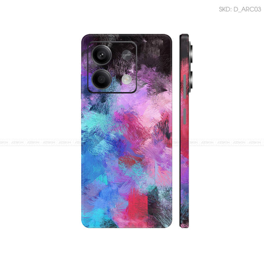Dán Skin Điện Thoại Xiaomi Redmi 13 Series Hình Nghệ Thuật Arcrylic | D_ARC03