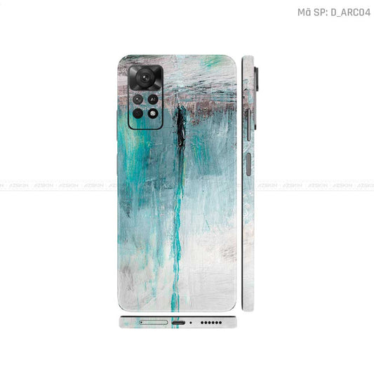 Dán Skin Xiaomi Redmi Note 11 Series Hình Nghệ Thuật Arcrylic | D_ARC04