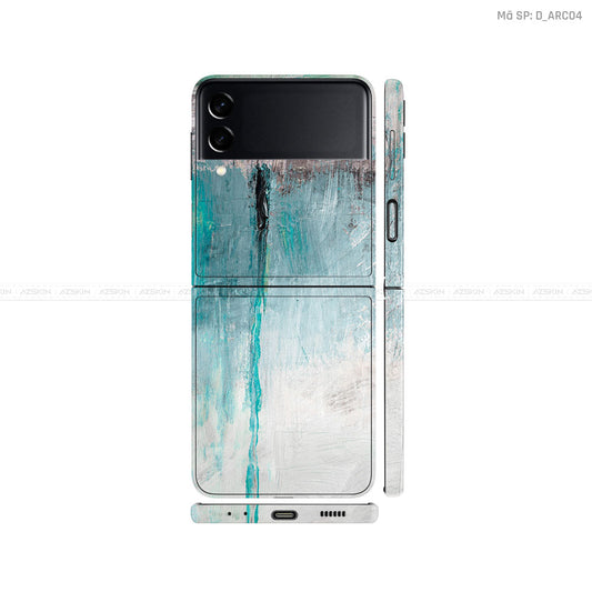 Dán Skin Galaxy Zflip4 Hình Nghệ Thuật Arcrylic | D_ARC04