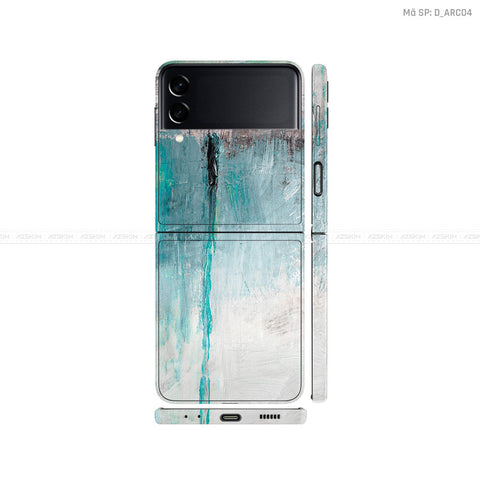 Dán Skin Galaxy Zflip4 Hình Nghệ Thuật Arcrylic | D_ARC04