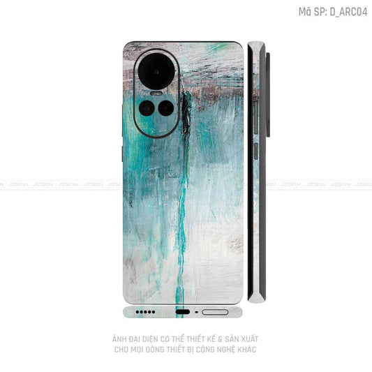Dán Skin Điện Thoại OPPO Reno Series Hình Nghệ Thuật Arcrylic | D_ARC04