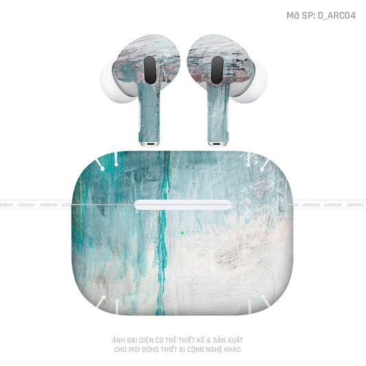 Dán Skin Tai Nghe Airpod 3 Hình Nghệ Thuật Arcrylic | D_ARC04