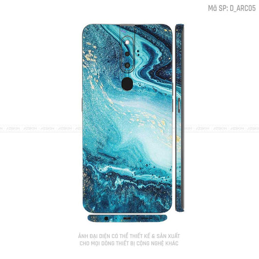 Miếng Dán Skin Điện Thoại OPPO F Series Hình Nghệ Thuật Arcrylic | D_ARC05