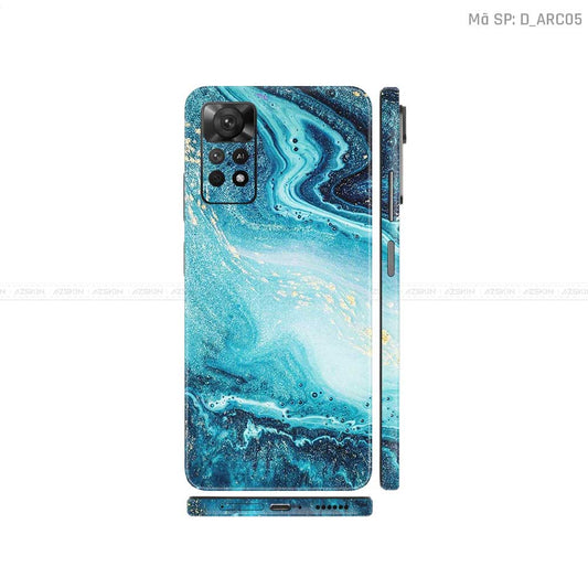 Dán Skin Xiaomi Redmi Note 11 Series Hình Nghệ Thuật Arcrylic | D_ARC05
