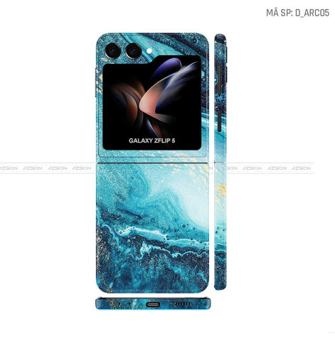 Dán Skin Galaxy Z Flip5 Hình Nghệ Thuật Arcrylic | D_ARC05
