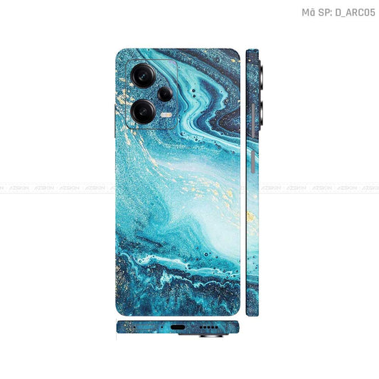 Dán Skin Xiaomi Redmi Note 12 Series Hình Nghệ Thuật Arcrylic | D_ARC05