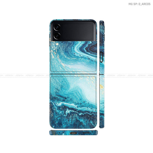 Dán Skin Galaxy Zflip4 Hình Nghệ Thuật Arcrylic | D_ARC05