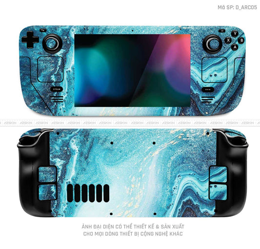 Dán Skin Máy Chơi Game Steam Deck Hình Nghệ Thuật Arcrylic | D_ARC05