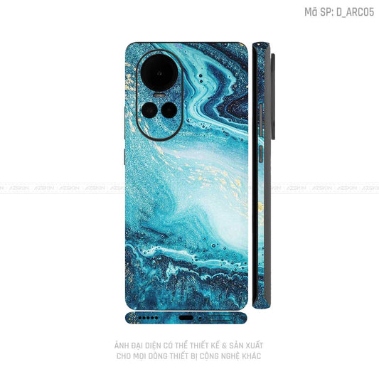 Dán Skin Điện Thoại OPPO Reno Series Hình Nghệ Thuật Arcrylic | D_ARC05