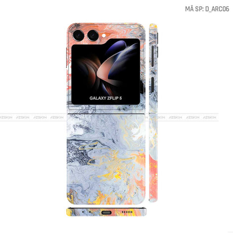 Dán Skin Galaxy Z Flip5 Hình Nghệ Thuật Arcrylic | D_ARC06