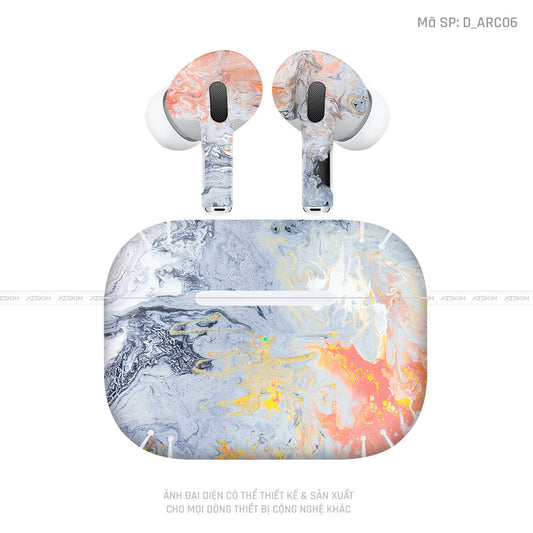 Dán Skin Tai Nghe Airpod 3 Hình Nghệ Thuật Arcrylic | D_ARC06