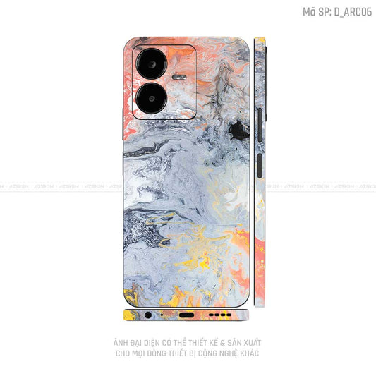 Dán Skin Vivo Y Series Hình Nghệ Thuật Arcrylic | D_ARC06