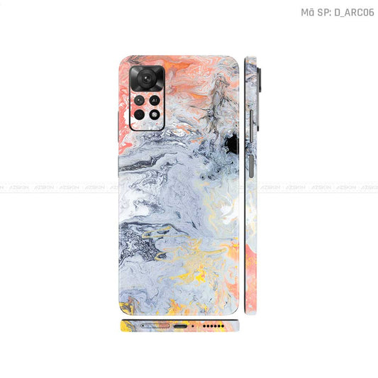 Dán Skin Xiaomi Redmi Note 11 Series Hình Nghệ Thuật Arcrylic | D_ARC06