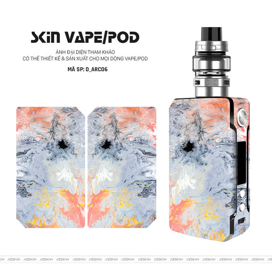 Dán Skin Vape Hình Nghệ Thuật Arcrylic | D_ARC06