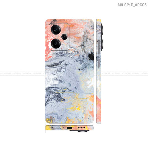 Dán Skin Xiaomi Redmi Note 12 Series Hình Nghệ Thuật Arcrylic | D_ARC06