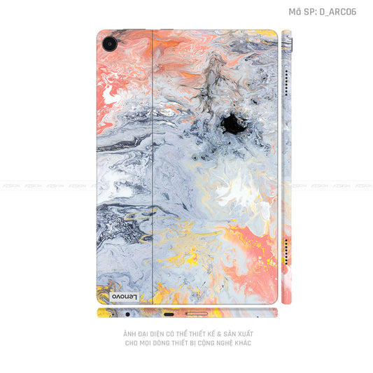 Dán Skin Máy Tính Bảng Lenovo Pad Series Hình Nghệ Thuật Arcrylic | D_ARC06