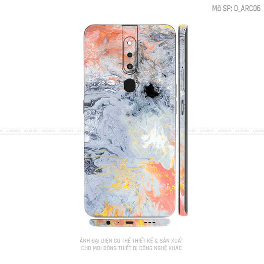 Miếng Dán Skin Điện Thoại OPPO F Series Hình Nghệ Thuật Arcrylic | D_ARC06