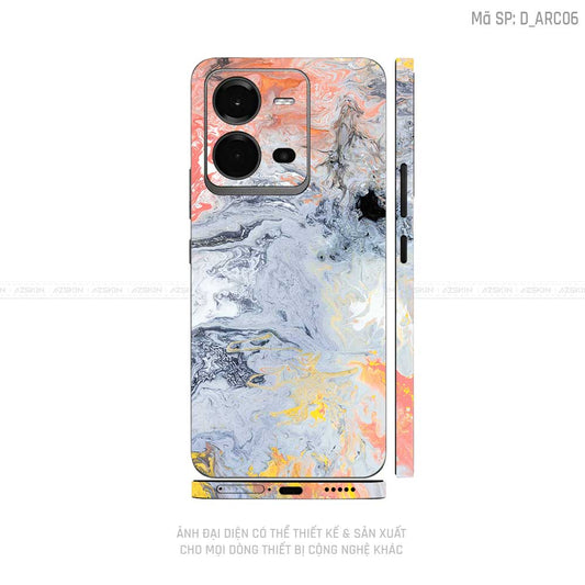 Dán Skin Vivo V Series Hình Nghệ Thuật Arcrylic | D_ARC06