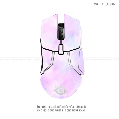 Skin Dán Chuột Steelseries Hình Acrylic | D_ARC07