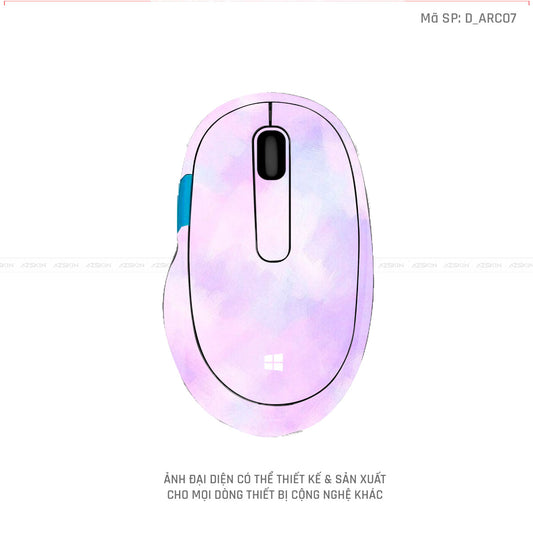 Skin Dán Chuột Microsoft Hình Nghệ Thuật Arcrylic | D_ARC07
