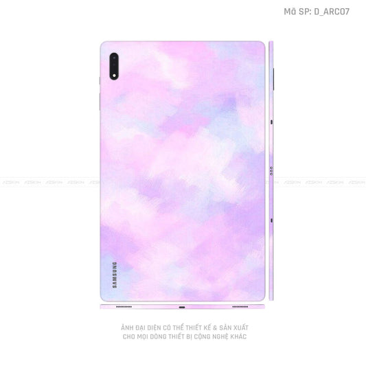 Dán Skin Galaxy Tab S8 Series Hình Nghệ Thuật Arcrylic | D_ARC07