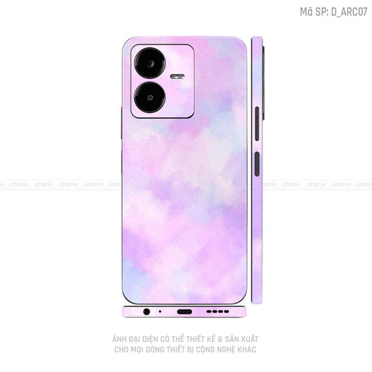 Dán Skin Vivo Y Series Hình Nghệ Thuật Arcrylic | D_ARC07