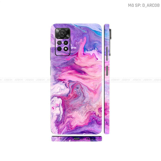 Dán Skin Xiaomi Redmi Note 11 Series Hình Nghệ Thuật Arcrylic | D_ARC08