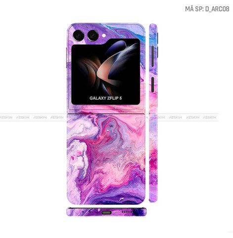 Dán Skin Galaxy Z Flip5 Hình Nghệ Thuật Arcrylic | D_ARC08