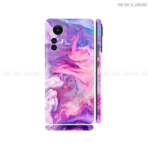 Dán Skin Xiaomi 12 Series Hình Nghệ Thuật Arcrylic | D_ARC08
