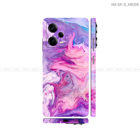 Dán Skin Xiaomi Redmi Note 12 Series Hình Nghệ Thuật Arcrylic | D_ARC08