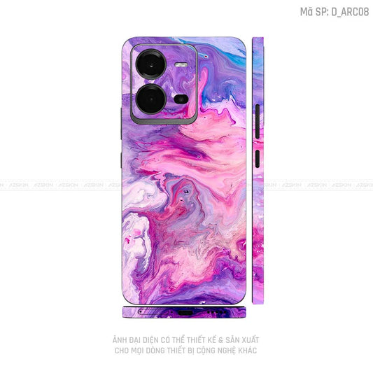 Dán Skin Vivo V Series Hình Nghệ Thuật Arcrylic | D_ARC08