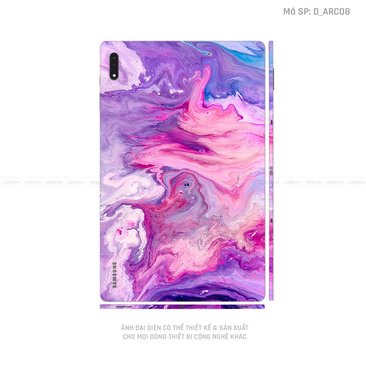 Dán Skin Galaxy Tab S8 Series Hình Nghệ Thuật Arcrylic | D_ARC08