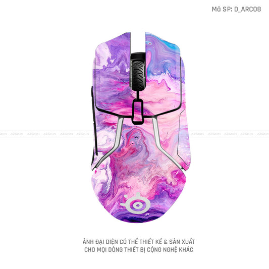 Skin Dán Chuột Steelseries Hình Acrylic | D_ARC08