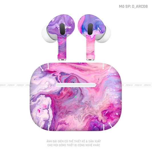 Dán Skin Tai Nghe Airpod 3 Hình Nghệ Thuật Arcrylic | D_ARC08