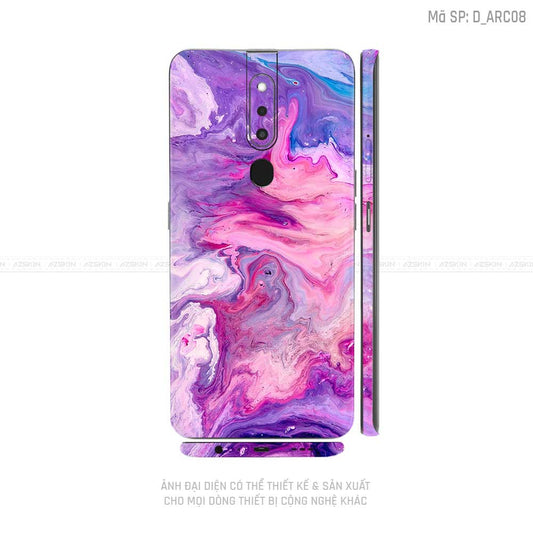Miếng Dán Skin Điện Thoại OPPO F Series Hình Nghệ Thuật Arcrylic | D_ARC08