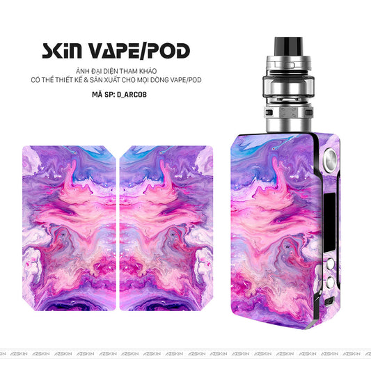 Dán Skin Vape Hình Nghệ Thuật Arcrylic | D_ARC08