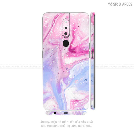 Miếng Dán Skin Điện Thoại OPPO F Series Hình Nghệ Thuật Arcrylic | D_ARC09