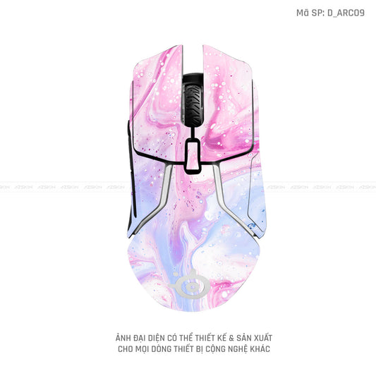 Skin Dán Chuột Steelseries Hình Acrylic | D_ARC09
