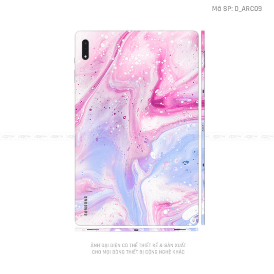Dán Skin Galaxy Tab S8 Series Hình Nghệ Thuật Arcrylic | D_ARC09