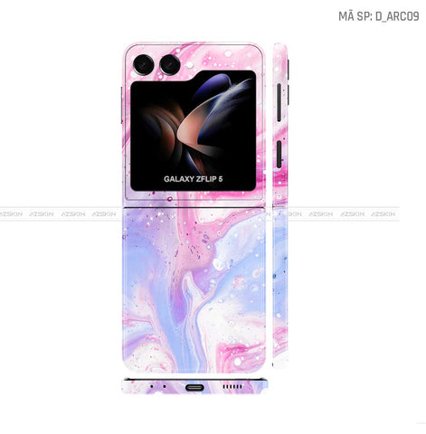 Dán Skin Galaxy Z Flip5 Hình Nghệ Thuật Arcrylic | D_ARC09