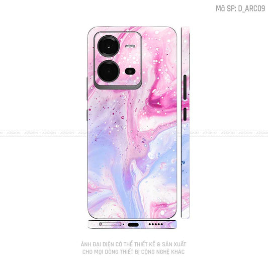 Dán Skin Vivo V Series Hình Nghệ Thuật Arcrylic | D_ARC09